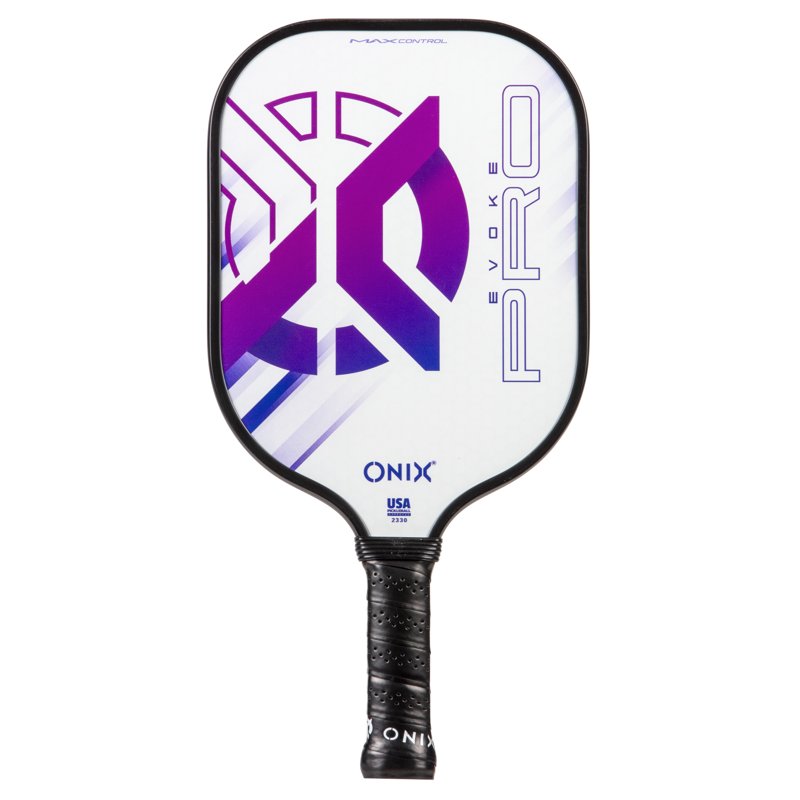 Onix Evoke Pro Pickleball Paddle - Purple Variation, Composite Face & Polypropylene Core