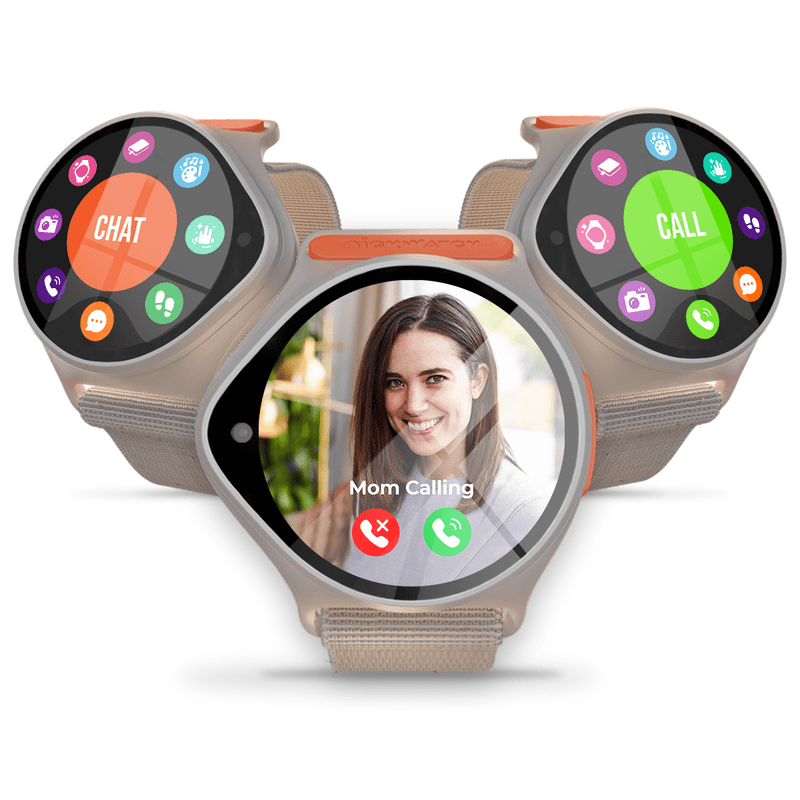 Kids GPS Smartwatch with Voice Call SOS Location Tracking