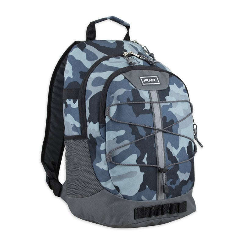 Unisex Athleisure Backpack with Spacious Compartments and Water Bottle Pockets