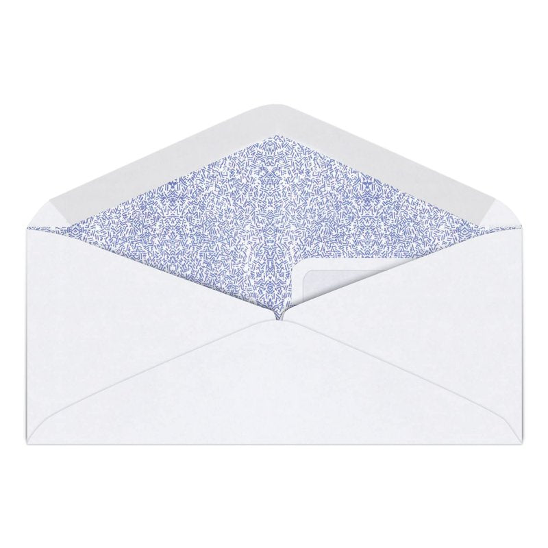 Office Depot Double-Window Envelopes #9, 3 7/8 x 8 7/8 In, White, Moisture Seal, Box of 500