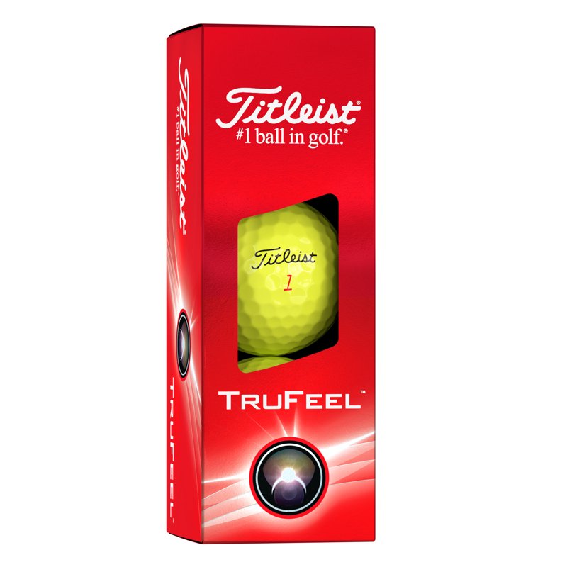 Titleist TruFeel Golf Balls - Soft Feel, Long Distance & Control