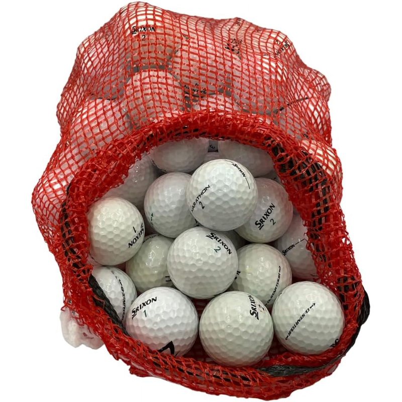 Srixon 72 Recycled Golf Balls Mesh Bag - 3A/2A Condition | Golf Ball Planet Variation: Srixon