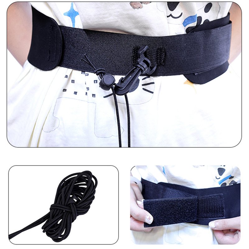 Volleyball Spike Trainer Belt with Adjustable Elastic Cord for Beginners