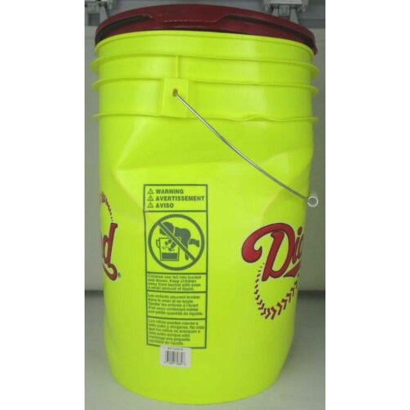 Softballs with Bucket - 12 Inch Youth Fastpitch Softballs Set