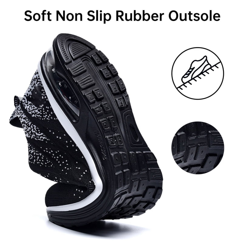 Men's Trail Running Shoes Lightweight Breathable Athletic Sneakers for Walking & Gym