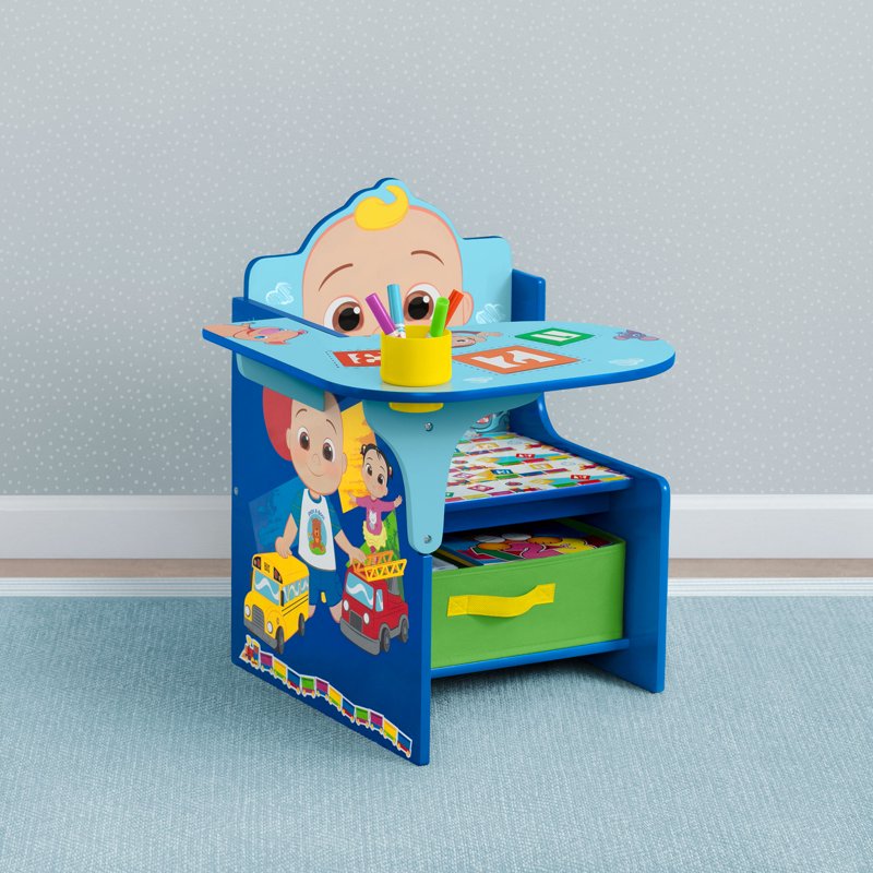 CoComelon Chair Desk with Storage Bin by Delta Children - Greenguard Gold Certified, Variation of THIS listing: CoComelon