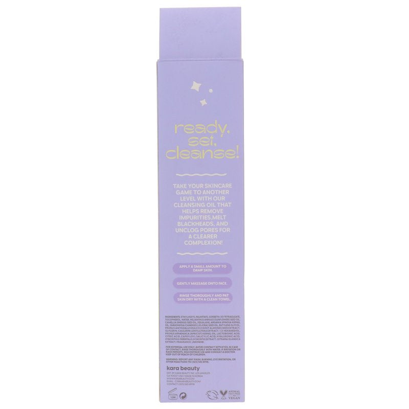 Radiant Cleansing Oil for Face & Skin - Natural Makeup Remover 6.76 oz
