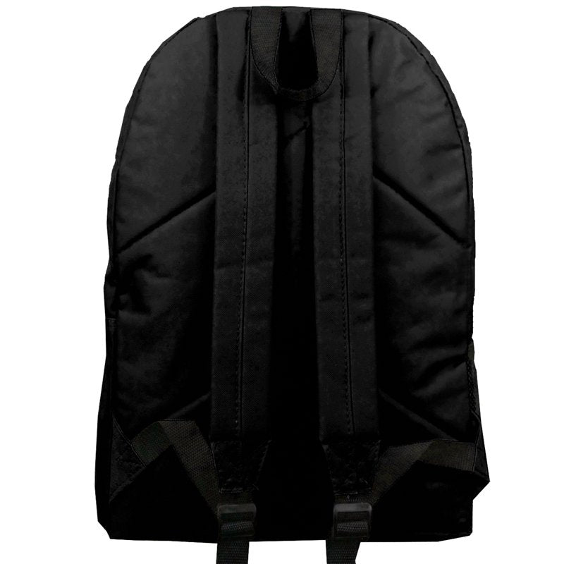 K-Cliffs Unisex 18" School Backpack - Black, 100% Polyester