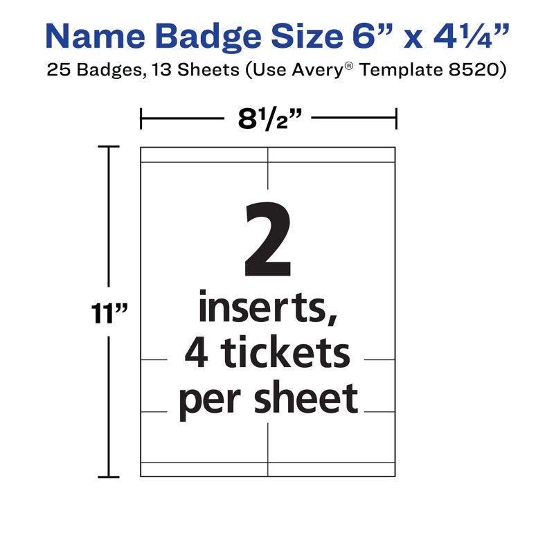 75 Pack Name Badges with Lanyards, 6 x 4.25 Inches, Customizable ID Tags