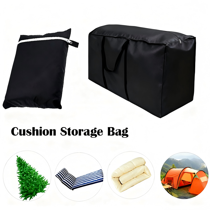 Christmas Tree Storage Bag 4 Ft Water-Resistant Holiday Organizer with Handles