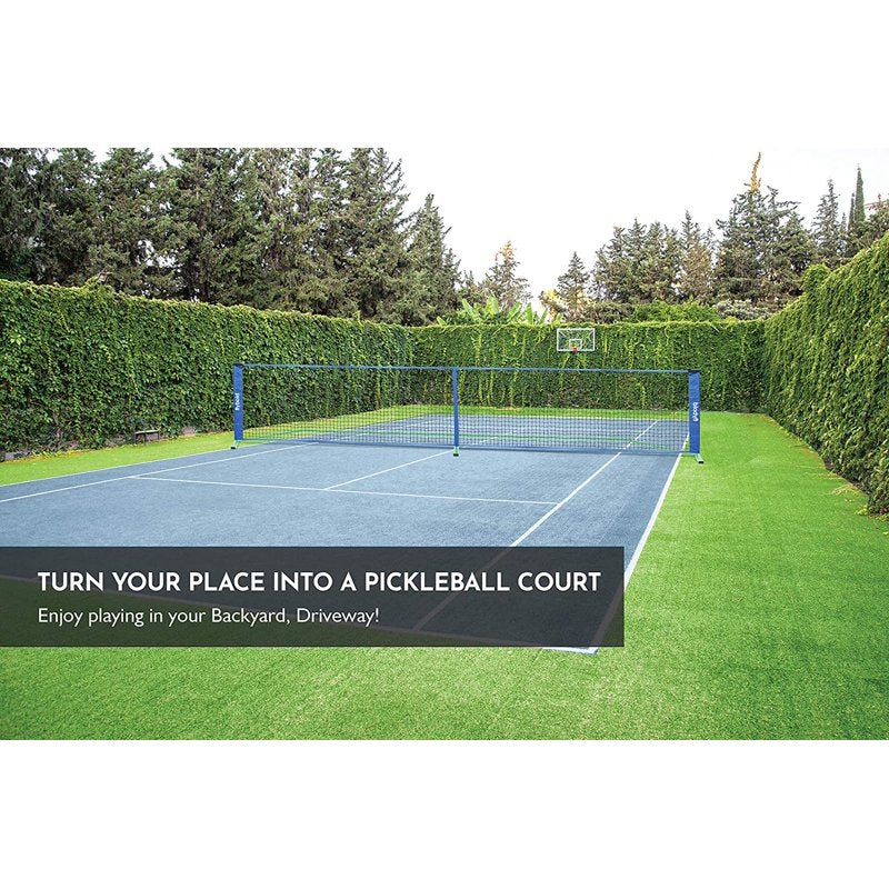 Portable Regulation-Size Pickleball Net - Lightweight & Durable for Indoor & Outdoor Play