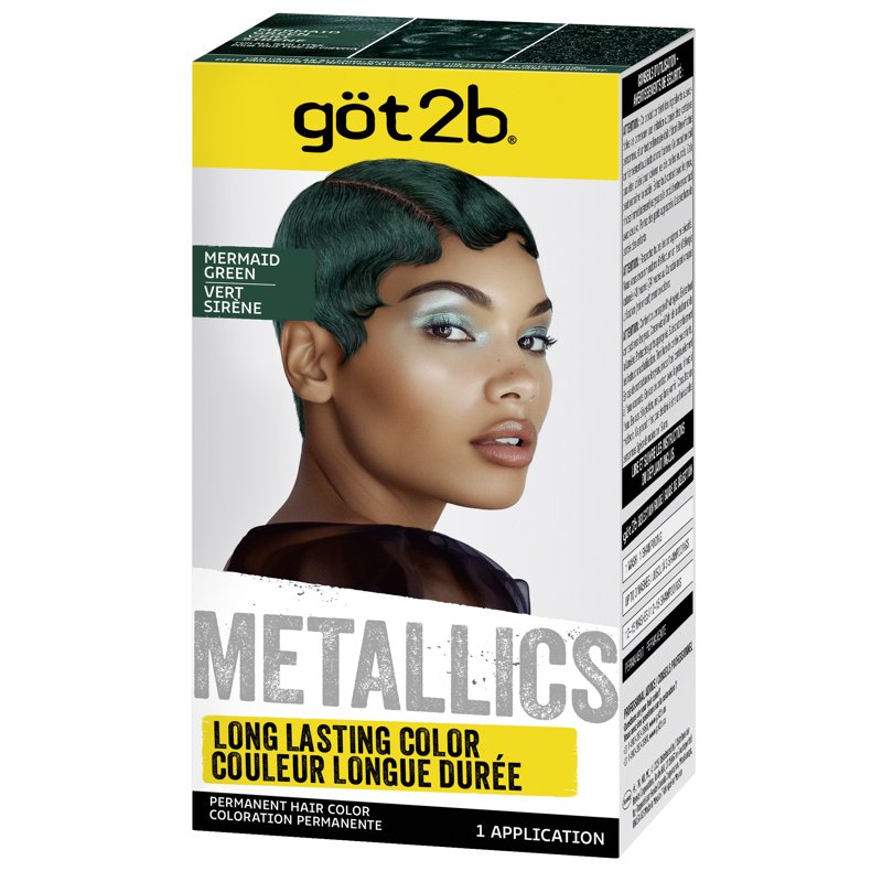 Permanent Hair Dye Kit - Metallic Shades for Vibrant Hair Color