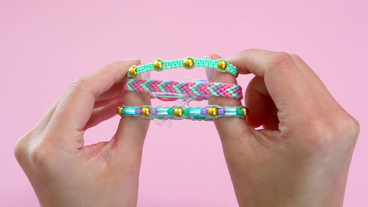 Kids' Bead & Friendship Bracelet Kit with Loom - 648 Pieces