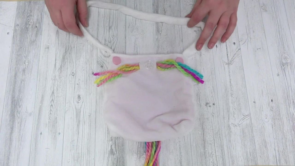 Unicorn Purse Craft Kit for Kids - No-Sew DIY Bag with Accessories