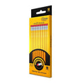 Set of 10 Yellow No. 2 Pencils with Latex-Free Erasers for Students