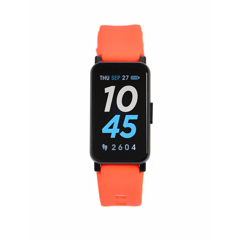 Smartwatch Fitness Tracker with Silicone Strap - Heart Rate & Multi-Sport Modes