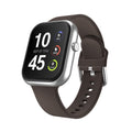 Unisex Smart Watch with Silicone Strap - Fitness & Health Monitoring
