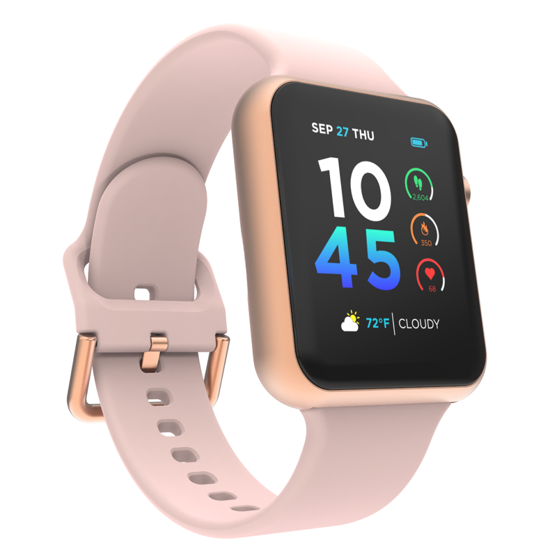 Smartwatch with Heart Rate Blood Oxygen Pedometer & Fitness Tracking