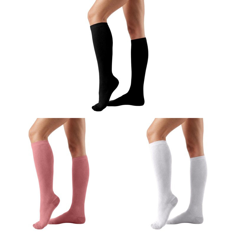 Women's Compression Socks - Support, Breathable & Invisible 3 Pairs