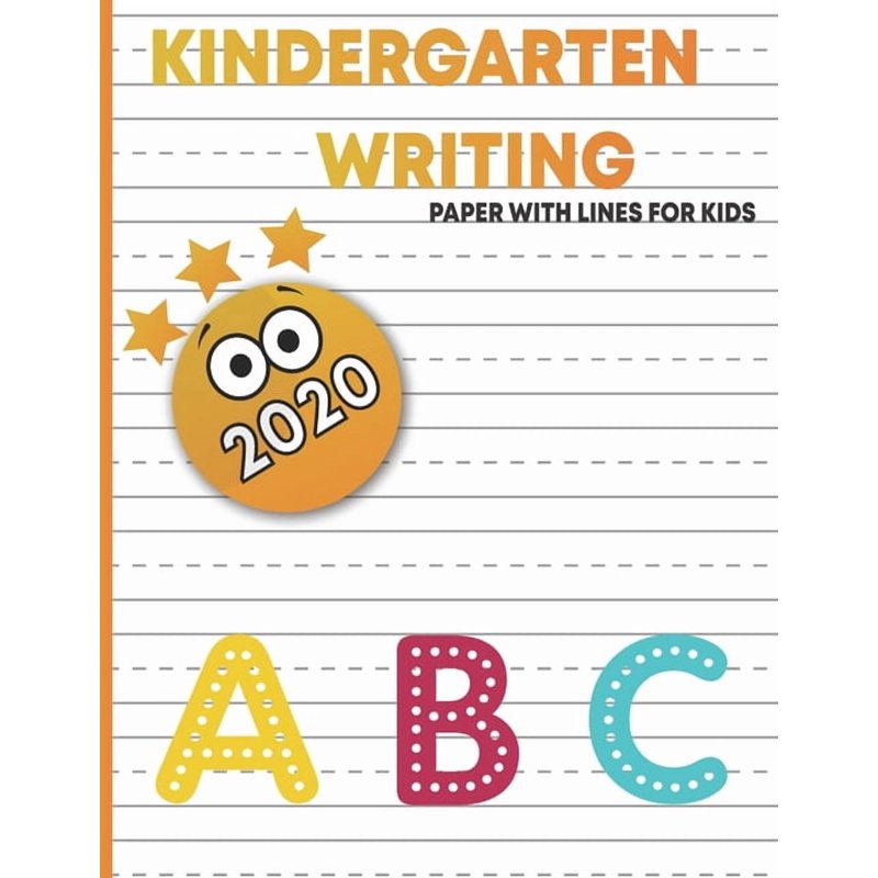 Kindergarten & First Grade Handwriting Practice Paper - 150 Pages, 8.5x11 Inches