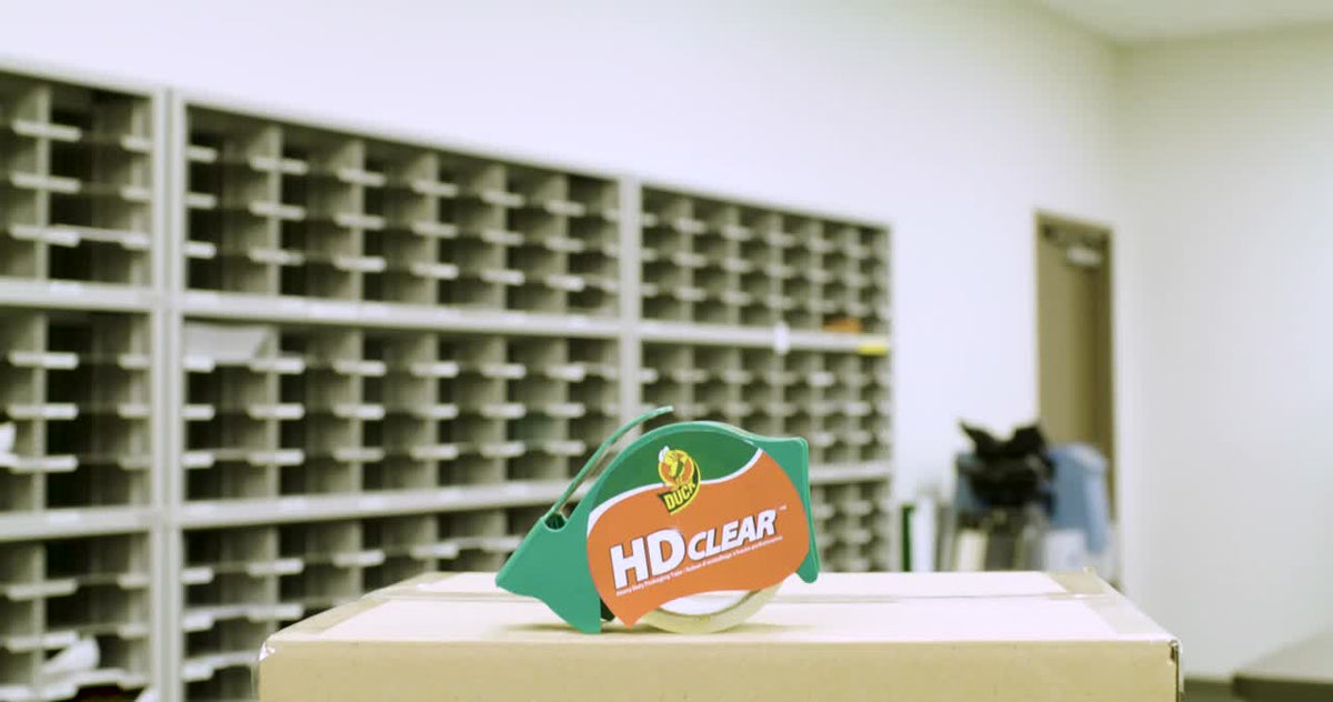 Heavy Duty Packing Tape with Dispenser - Clear 1.88 in x 22.2 yd - Multiple Pack Sizes