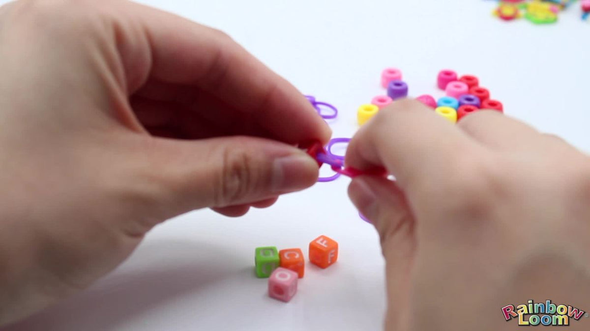 Friendship Bracelet Craft Kit with 2,300 Bands & Charms for Kids