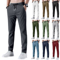 Men's Quick Dry Breathable Golf Pants with Stretch Waist and Pockets
