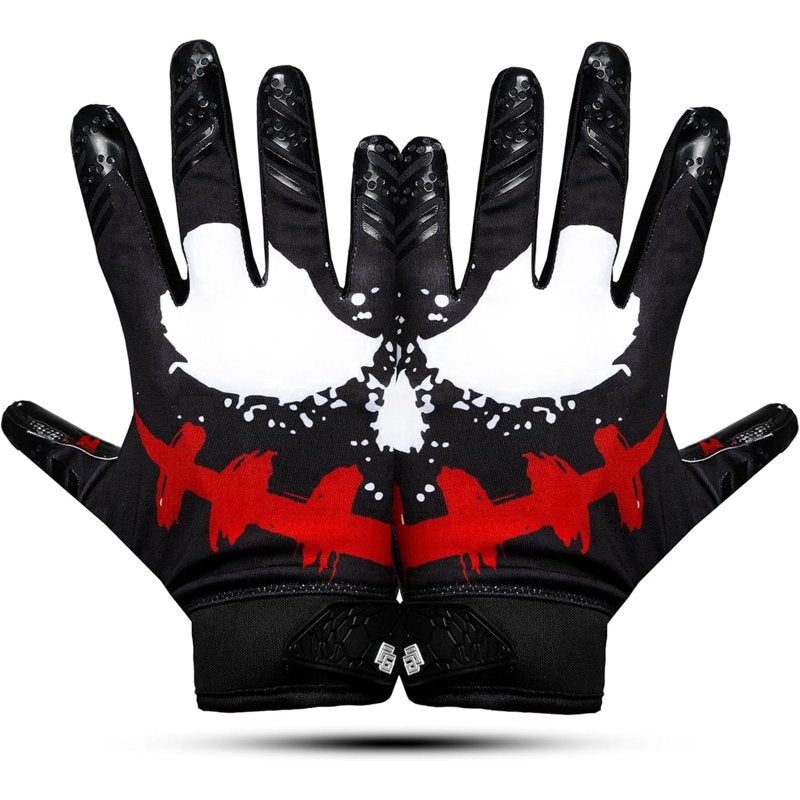 Elite Football Gloves - Extra Sticky Grip for Wide Receivers, Youth Sizes