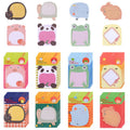 Cute Animal Sticky Notes Bulk Set - 800 Sheets, Small Note Pads for Office & Kitchen