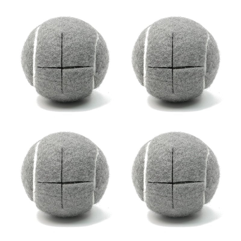 Tennis Balls for Walkers 4 Pcs - Floor Protection & Gliding