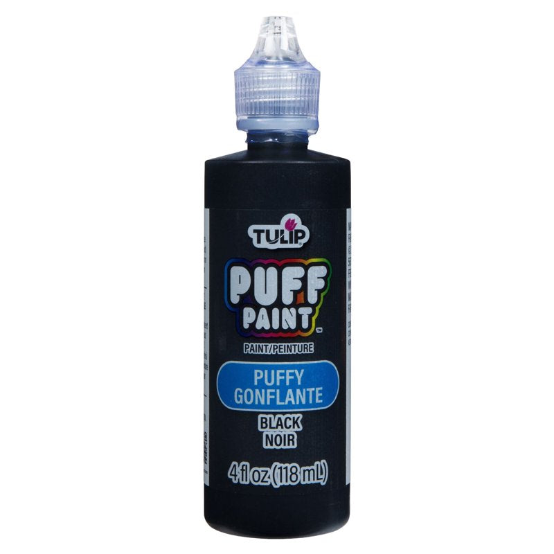Dimensional Fabric Paint - Puffy, Permanent, 4 fl oz for Clothing & DIY Projects