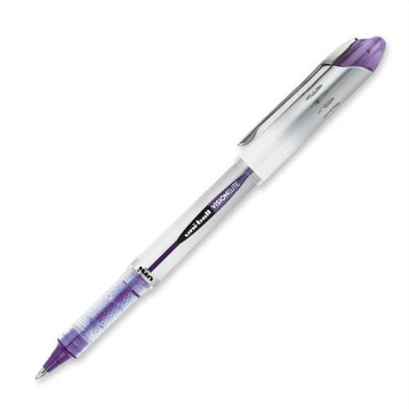 Roller Ball Pens with Purple Ink - Bold Point, Office & Writing Supplies