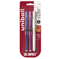 Uniball Gel Impact Gel Pens Set - Bold Point, 1.0mm, Metallic & Colorful Ink, 3 Pack