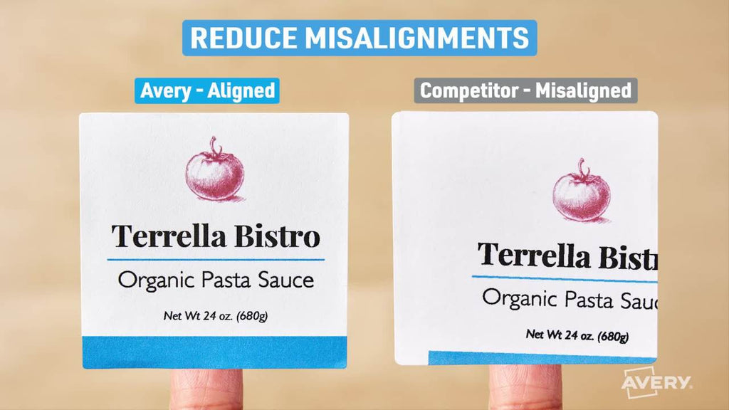 Matte White Oval Labels for Printing - 1x2 Inches, Bulk Pack