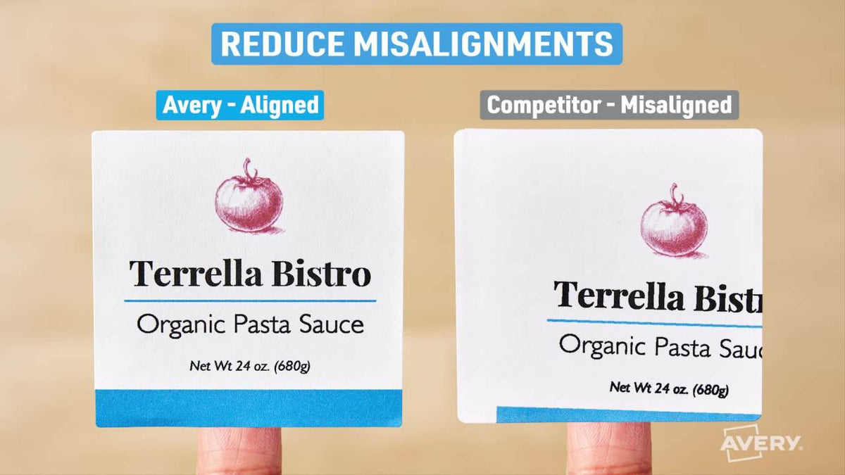 Matte White Oval Labels for Printing - 1x2 Inches, Bulk Pack