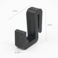40 Pack No Drill Outdoor String Light Clips Waterproof Mounting Hooks for Pergolas & Awnings