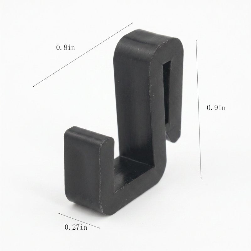 40 Pack No Drill Outdoor String Light Clips Waterproof Mounting Hooks for Pergolas & Awnings