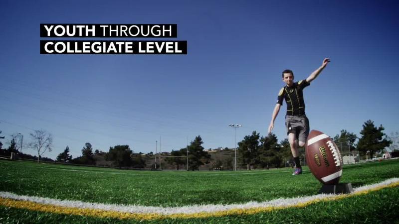 Universal Kicking Tee for Football Practice - Adjustable Height, Durable Rubber