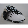 Zephz Wide Traxx Soccer Cleat EE 8.5 White/Black